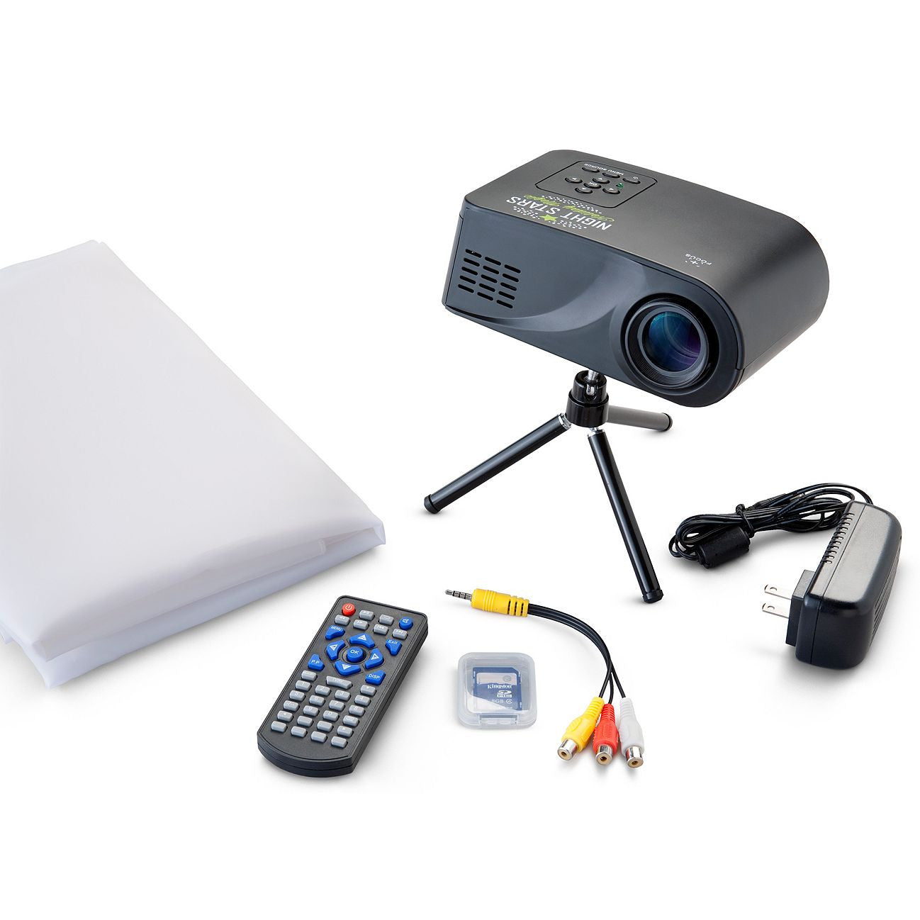 Night Stars Celebration – Digital Motion Projector with 12 Holiday Animations